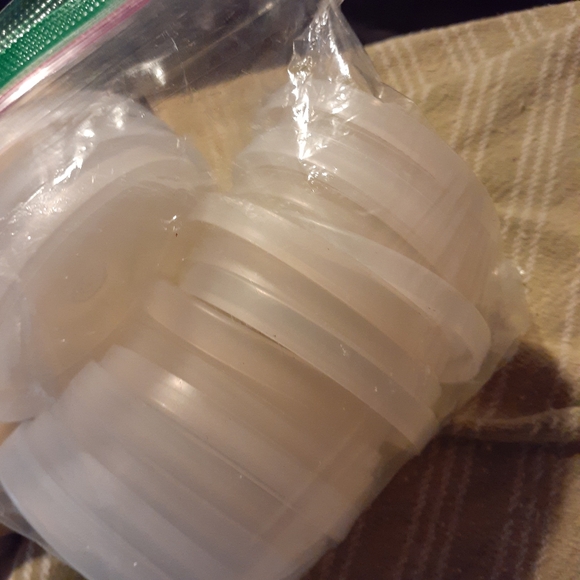 Vtg Tupperware {4 pack} #295 Tupperware Seal for 9oz Tumbler - Picture 5 of 15